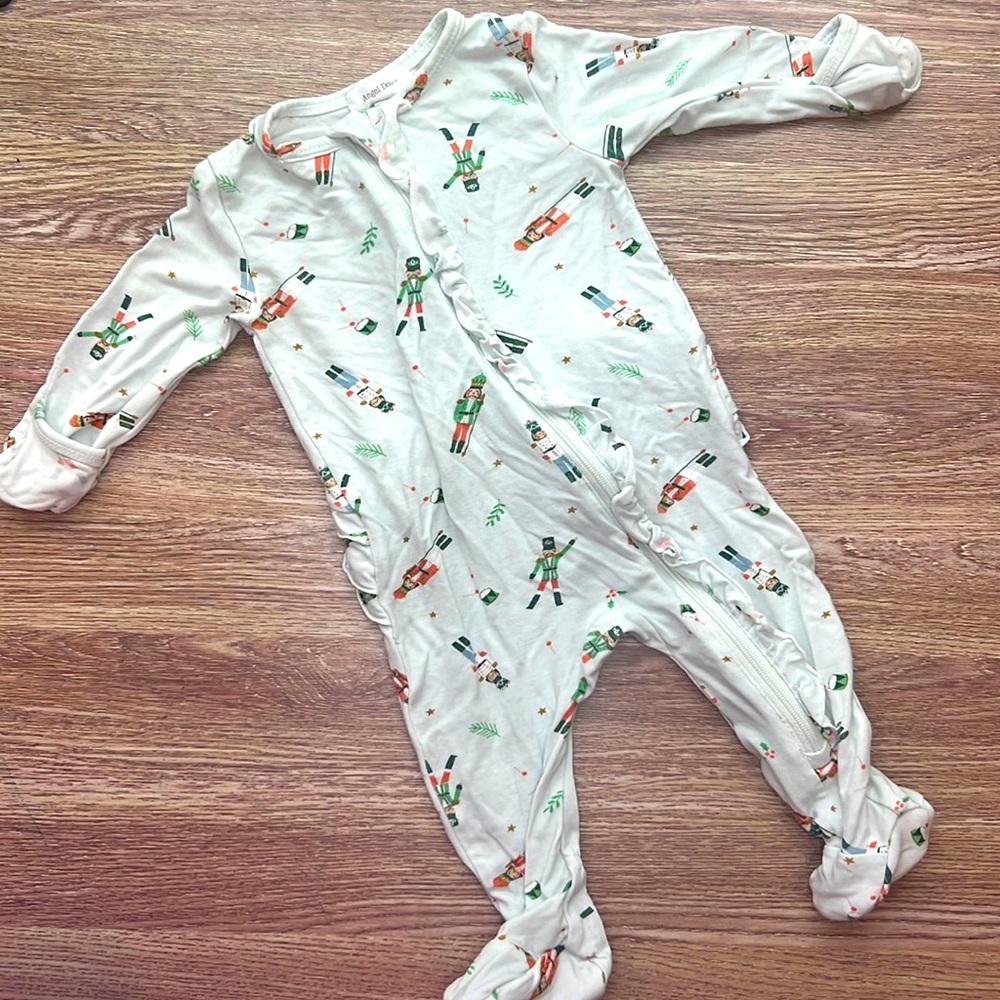 Angel Dear Nutcracker footie 0-3 months
